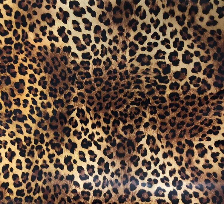 Self adhesive Wallpaper Waterproof Wall paper Wall Sticker Home DIY Decoration WallPapers ( leopard grain)