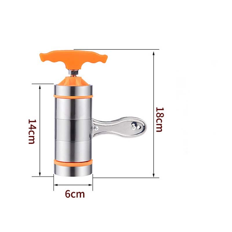 5 modus Edelstahl Pasta Nudel Hersteller Maschine Handgemachte Nudeln Presse Spaghetti Maschine Para Hacer Nudeln Obst Presse