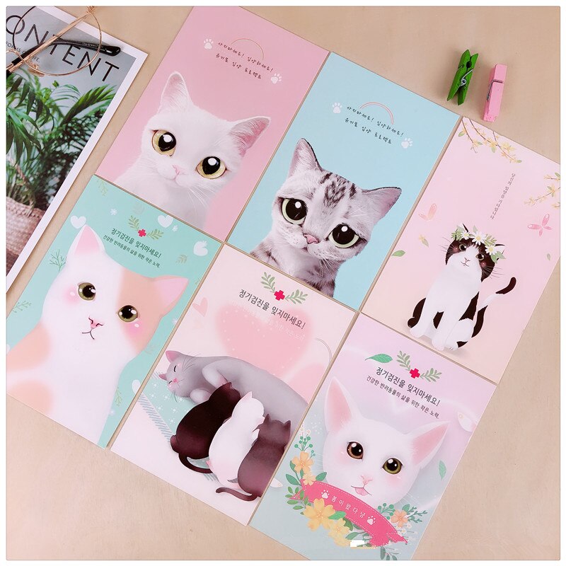36Sheets/Set Meet The Cute Cat style Postcard /Greeting Card/Message Card/Christmas and Year