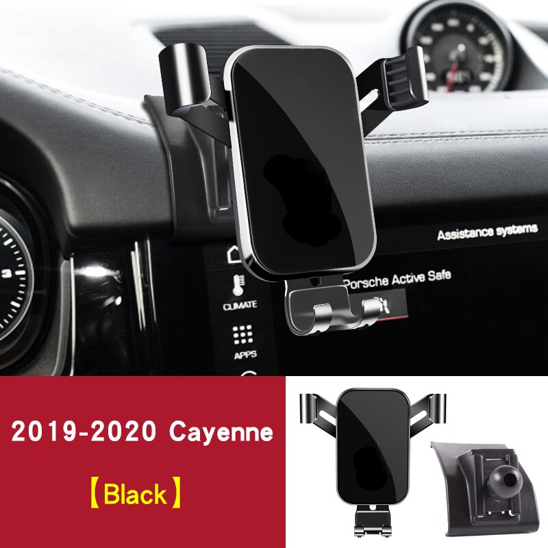 for porsche cayenne coupe accesories Phone holder cayenne Air outlet mobile phone bracket navigation bracket