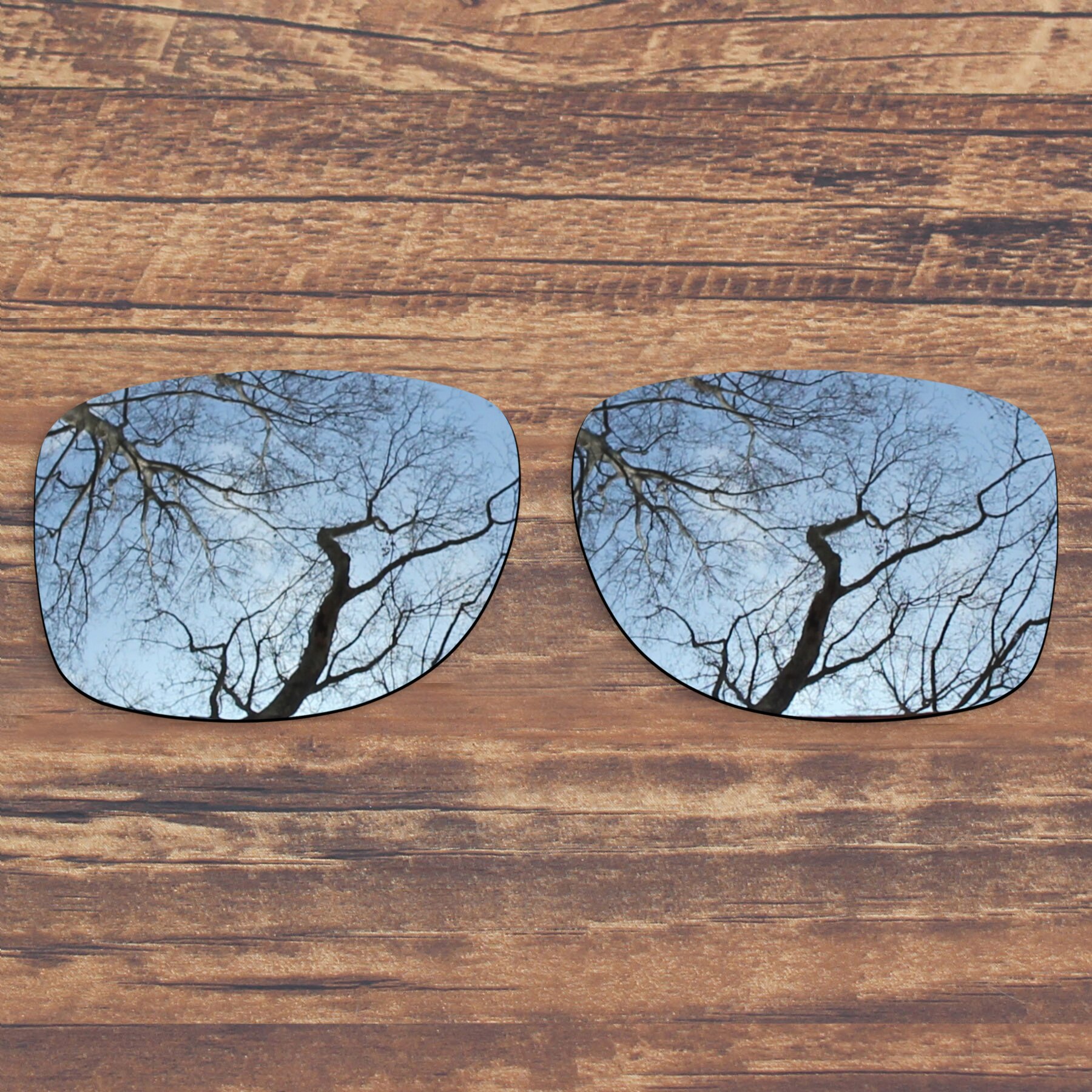 ToughAsNails Polarisierte Ersatz Linsen für Oakley Gauge 8 L OO4124-62 Sonnenbrille-Mehrere Optionen: Metallic Silver