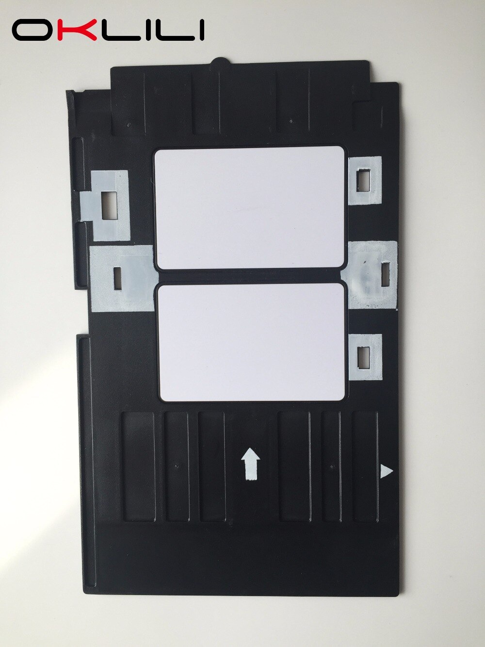 5x pvc -id -fack för plastkort för utskrift av epson  r260 r265 r270 r280 r290 r380 r390 rx680 t50 t60 a50 p50 l800 l801 r330