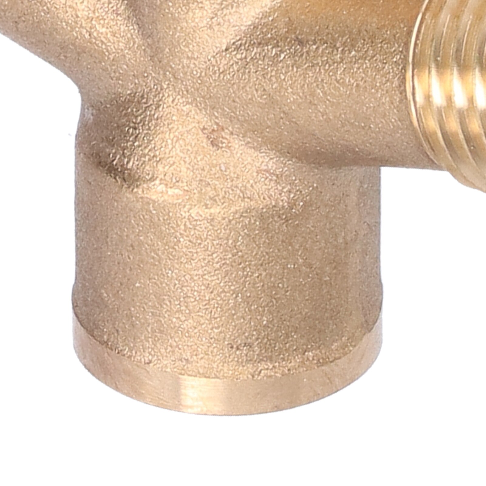 Hose Splitter Rust‑resistant Brass Cross Adapter M14 Thread Easy To Use for Sprinkling for Garden Irrigation