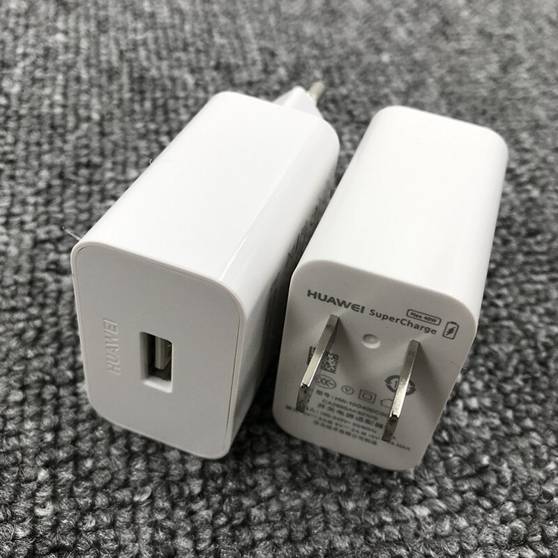 Huawei p40 pro carregador rápido original 40 w 10 v/4a ue/eua supercharge adaptador usb 5a tipo c cabo para companheiro 20 30 pro honra magia 2