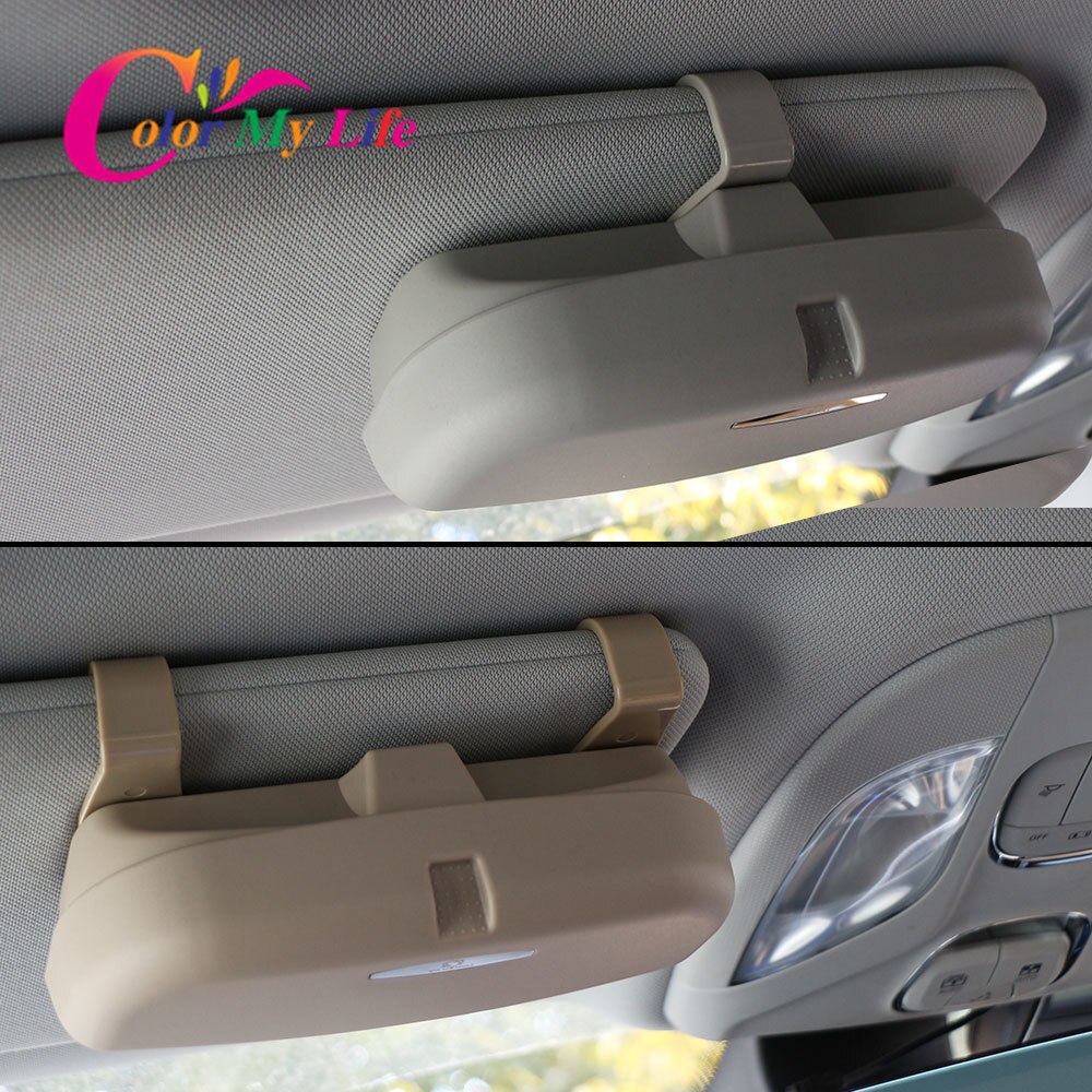 Bilbrilleholder kasse til bil solbrilleholder kasse til kia sportage rio ceed sorento cerato k2 k3 k5 kx3 kx5 ql