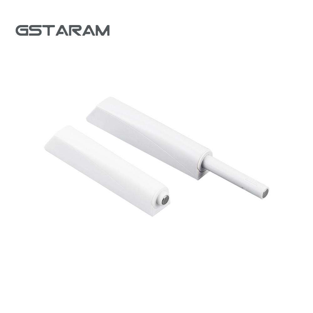 4Pcs Onzichtbare Kast Vangsten Magnetische Push To Open Kast Lade Deur Touch Stop Demper Klink Touch Release Buffer Trekt
