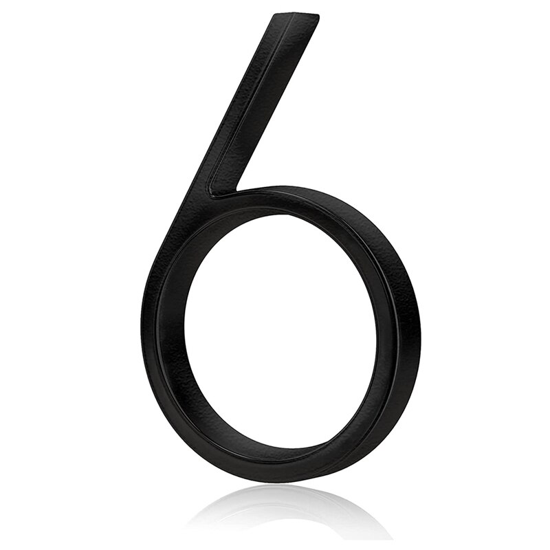 Stainless Steel Floating House Numbers, Metal House Numbers For Outside Modern, Garden Door Mailbox Decor Numbers: MULTI