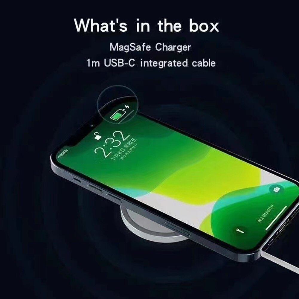 15W 10W Magsafe Fast Magnetic Wireless Charger Holder QI Wireless Charging For iPhone 12 Pro 12 Mini 12 Pro Max 12 Fast Charger