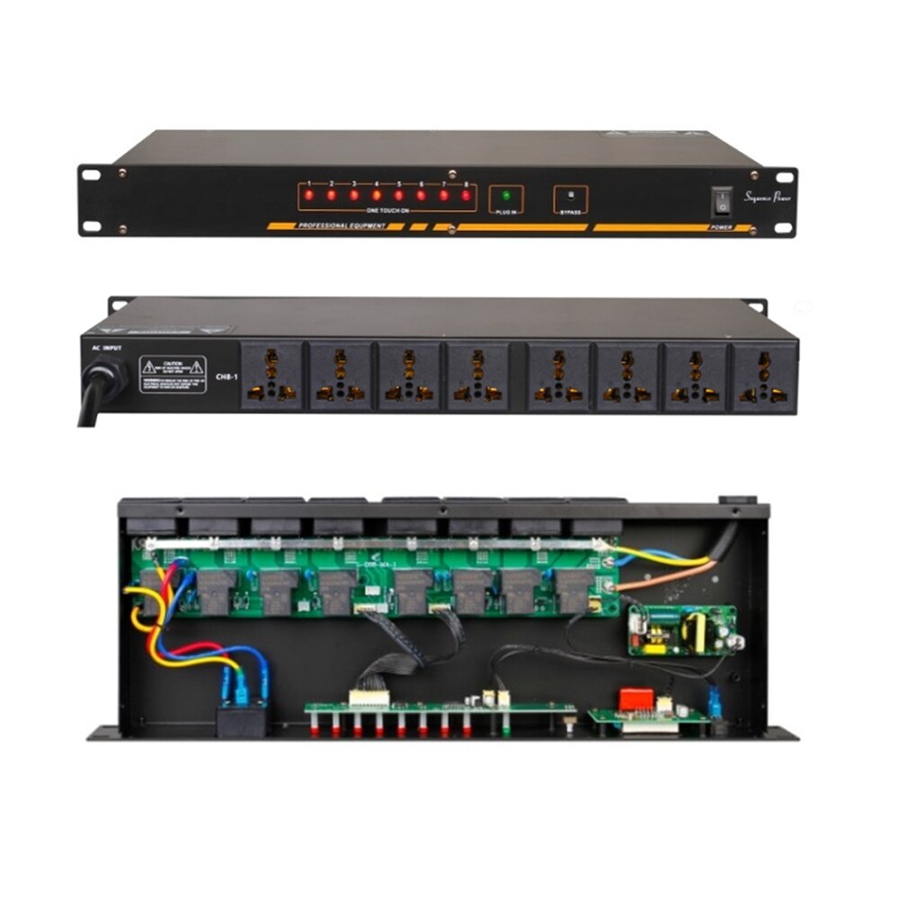 Power Sequence For Power Supply to Audio Mixer Power Amplifier DSP Processor Active Line Array Speaker