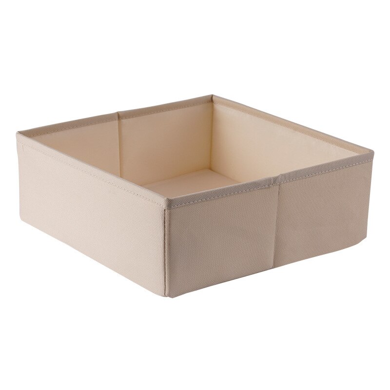 Kreative Haushalt Kleidung Schublade Kasten Unterwäsche Sortierung Speicher Kleiderschrank OrganizerHousehold Lagerung Schublade Teiler: Beige / 14X14X10cm