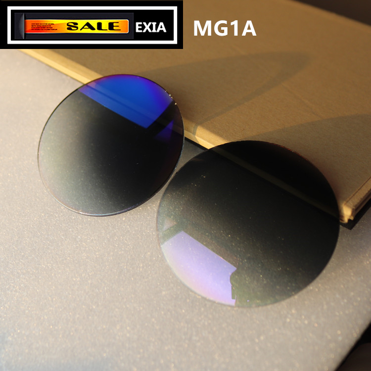 Mineral Glass Lens 1.523 Index Sunglasses Lenses Gradient Colors EXIA OPTICAL MG1A