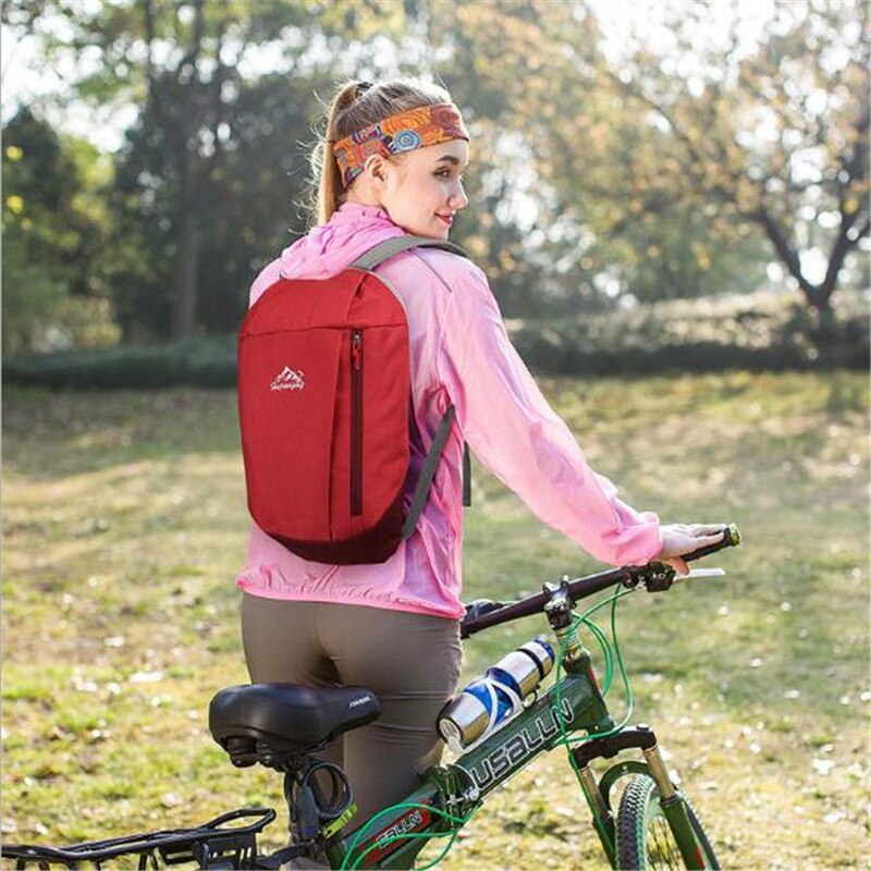 Sports Backpack 10L Polyester Ultralight Outdoor Climbing Hiking Kids Schoolbag Cyling Bag