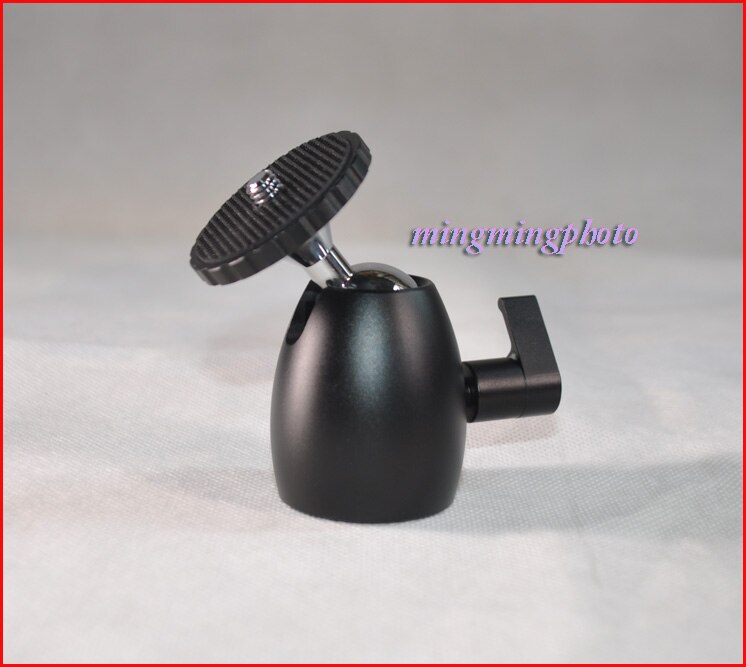 Q39 Mini tête de trépied à rotule 1/4 ''adaptateur de support de montage de chaussure chaude tête de boule en métal pour trépied monopode support de lumière