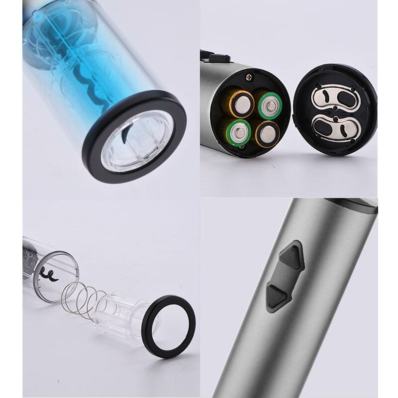 Mini Wine Bottle Opener with LED Night Light Rechargeable USB Corksrew Home Accessories Praty Bar Tool Adult