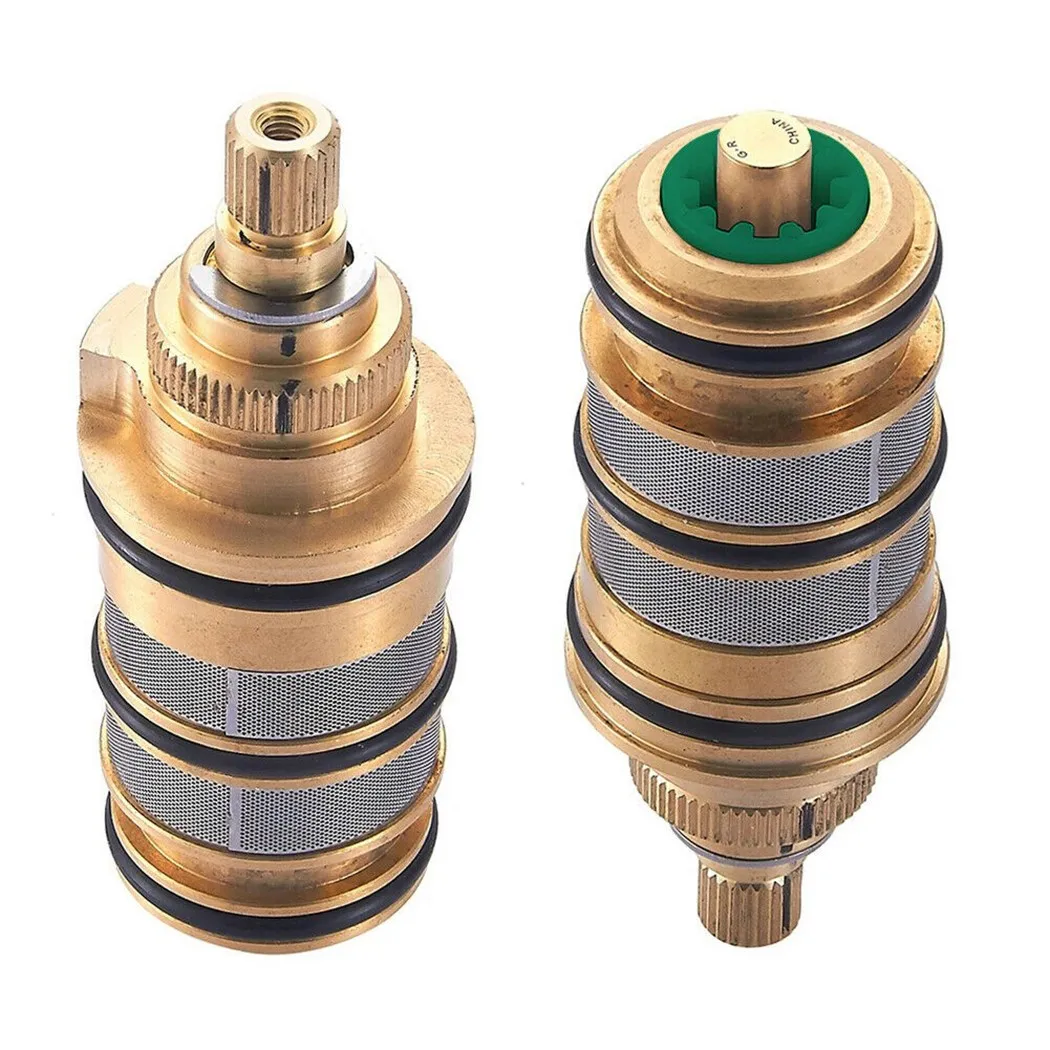 1PC Messing Bad Douche Thermostatische Cartridge & Handvat voor Mengkraan Mixer Douche Bar Mengkraan Douche Mengkraan cartridge