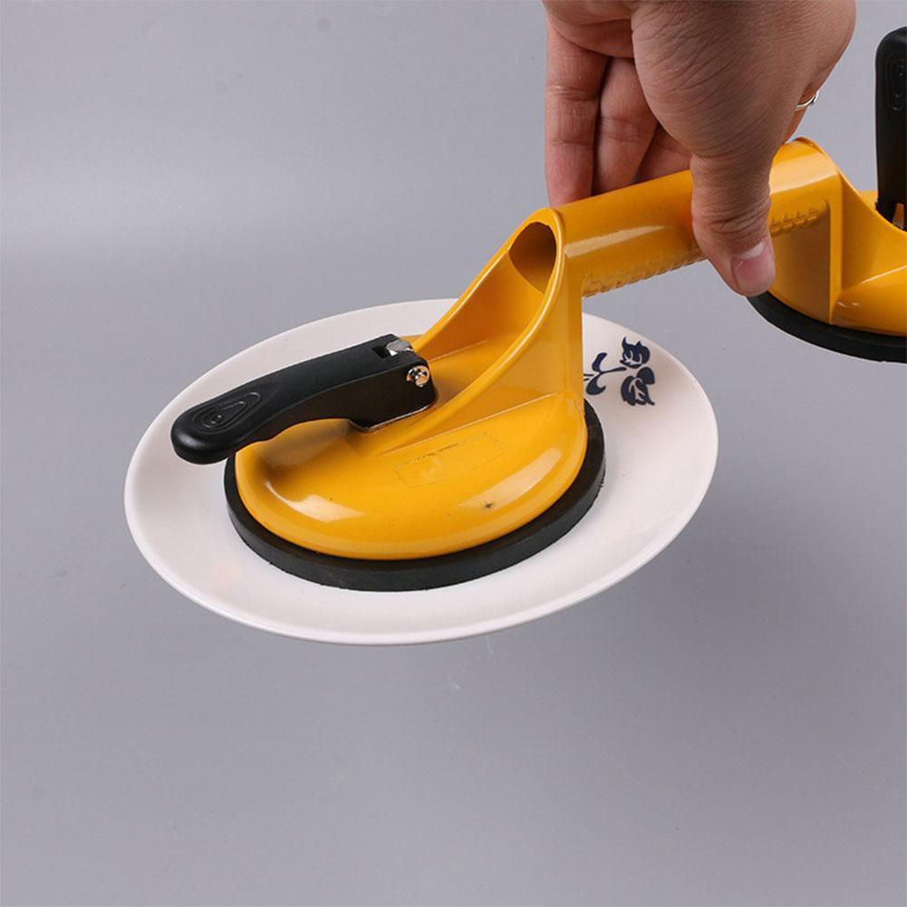 Dubbele Klauw Zware Zuignap Glas Zuignappen-Duty Puller/Lifter/Grijper Plaat/Houder Vacuüm Ijzer dubbele Handvat Heavy X6v2