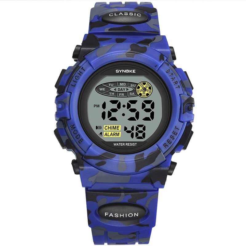 Kinderen Horloges Jongens Synoke Kids Sport Horloges Waterdicht Elektronische Horloge Klok Kinderen Digitale Horloge Voor Jongens Meisjes: M