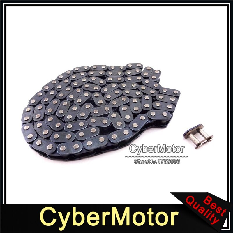 T8F Catena corona con I Pezzi di maestro collegamento per 2 tempi 47cc 49cc Cinese mini sporco ATV Quad 4 Ruote Tasca bicicletta Minimoto