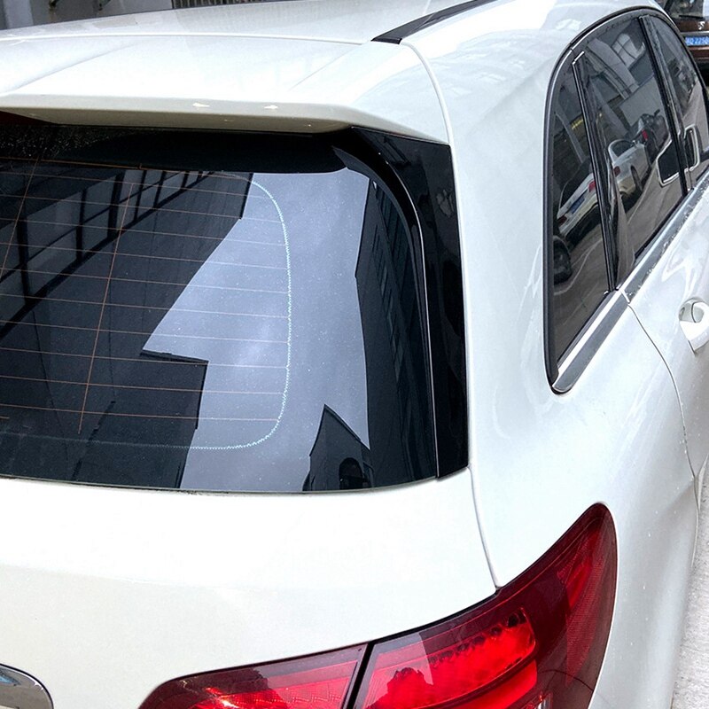 Aerofólio traseiro para o teto de mercedes benz, tampa preta brilhante para o teto, asa lateral, mercedes benz classe b b180 b200 w245, 2012 a 2018