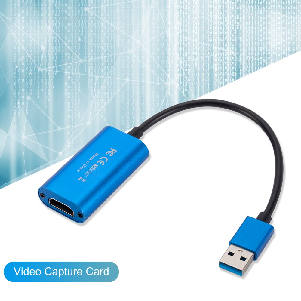 Video Capture Card Video Recorder Grabber Capture Card Usb 3.0 1080P 4K Hdmi-Compatibel Video Grabber Record doos