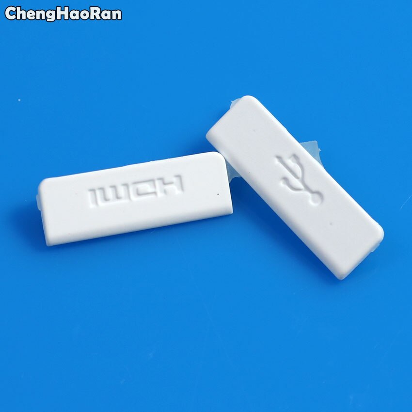Enchufe de polvo del puerto de carga USB ChengHaoRan + tarjetas Micro SD y Sim cubierta de la ranura del puerto Jack para Sony Xperia V S LT25i LT25 LT26 LT26i: LT26i--White