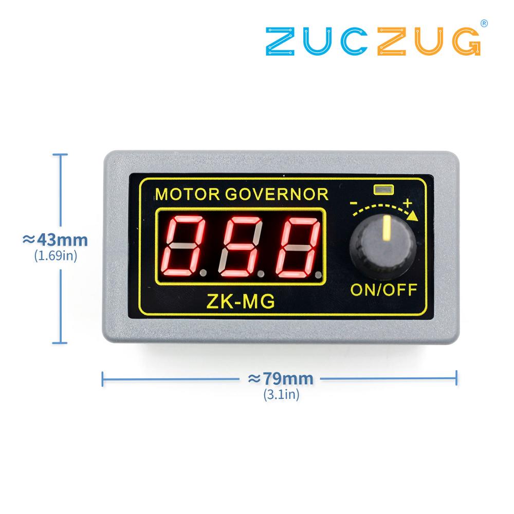 DC 5-30V 12v 24v 5A DC Motor Controller PWM Verstelbare Speed Digitale display encoder duty verhouding frequentie MAX15A