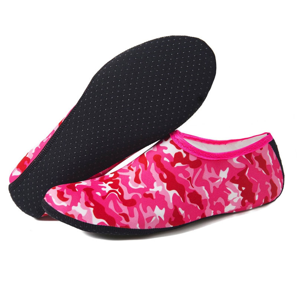 Udendørs strandsko gå barfodet vandsportssko svømning hurtigtørrende sneaker barfodet gå hjemmesko hurtig  #10: Rosenrød / M