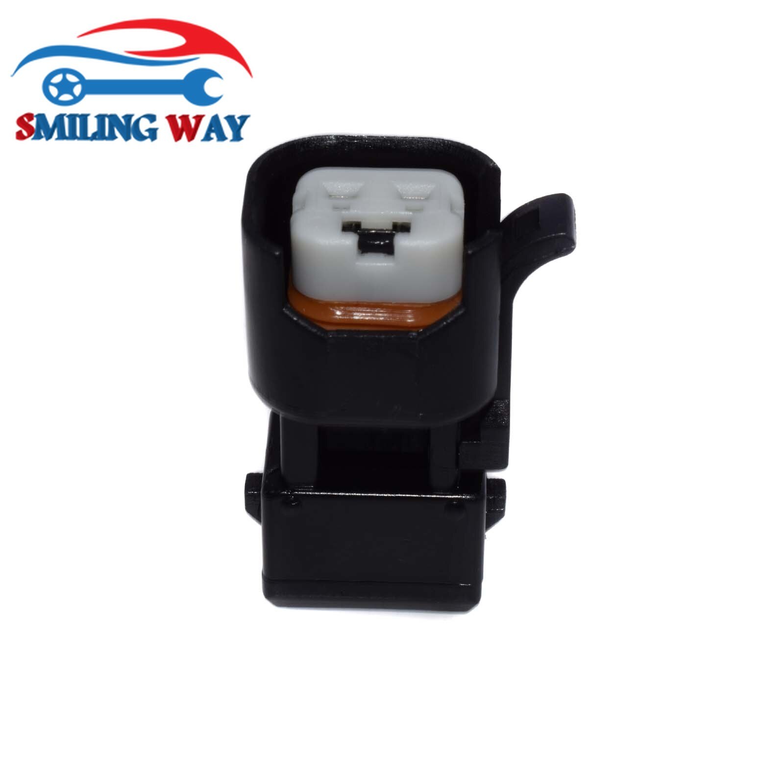 SMILING WAY# EV6 & EV14 Female to EV1 Male Fuel Injector Connector Adapters Harness Plug Universal