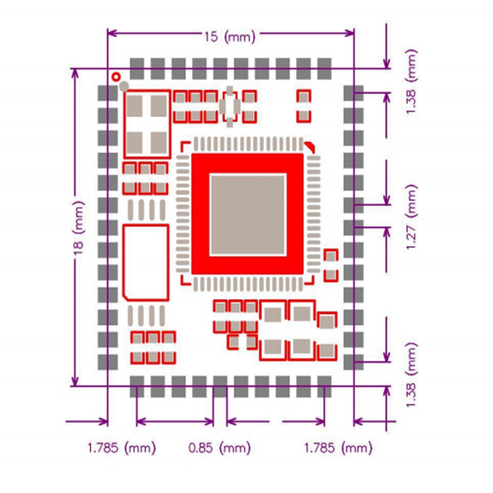 CSR8635-B Bluetooth 4,1 Stereo Bluetooth audio modul/modul (externe antenne)