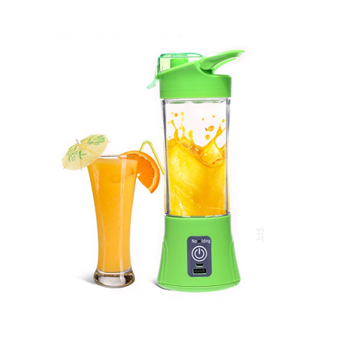 Genopladelig juicer multifunktionel elektrisk juice kop bærbar juice kop mini frugtjuicer
