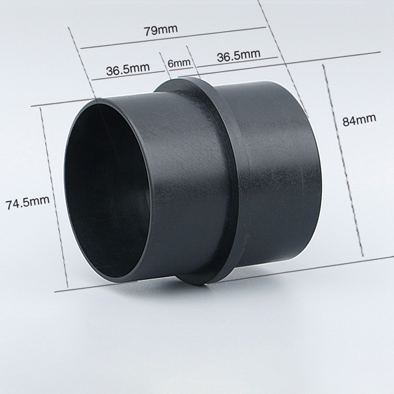 2X Auto Heater Duct Joiner Pipe Air Parking Heater Slang Lijn Connector Voor Webasto Eberspacher (Lange 79Mm)