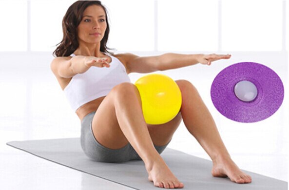 25Cm Yoga Bal Fysieke Fitness Bal Gym Pomp Pilates Stress Trainer Pods Ballonnen Fysieke Trainer Apparaat Balance Ball