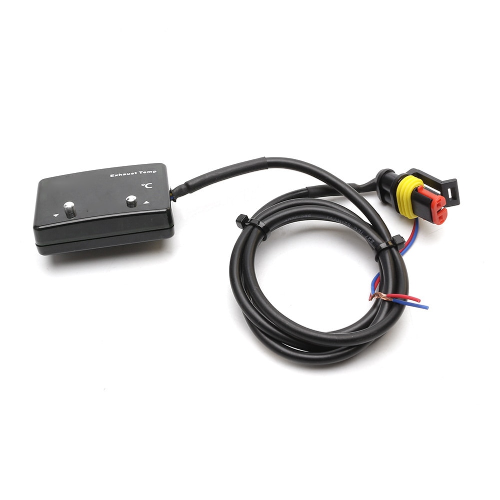 12V Exhaust Gas Temp Gauge Digital LED Pointer EGT Temperature Meter With Sensor