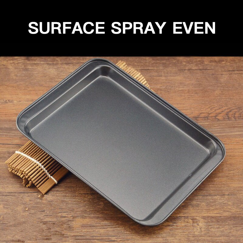 24cm Square Baking Pan Loaf Toast Mould Carbon Steel Non-stick Baking Tray Bread Cake Mould Durable Kitchen DIY Baking Dish