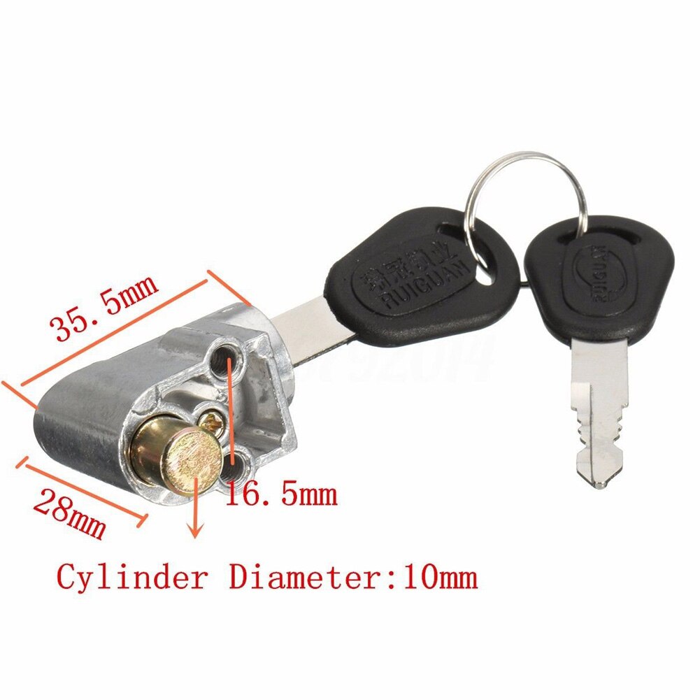 Anti Theft Cycling Portable Outdoor Metal Durable Universal Battery Box Electric Bike Safety Electrombile Lock