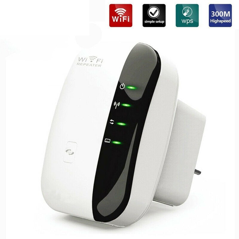 Répéteur WiFi sans fil extendeur Wifi 300Mbps amplificateur WiFi 802.11N Booster Wi-fi répéteur Wi-fi Point d'accès répulsif longue portée