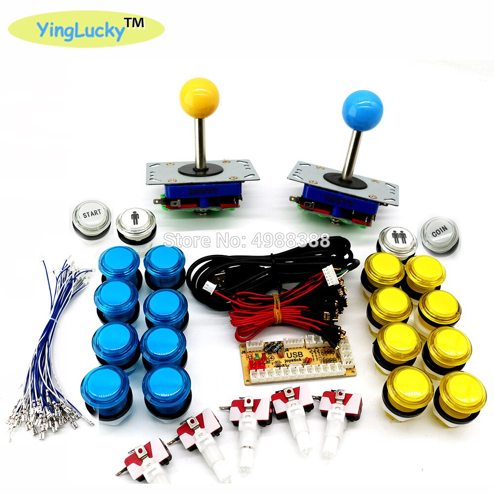 Zero Delay Arcade DIY kit for 5V led push sanwa bu... – Grandado