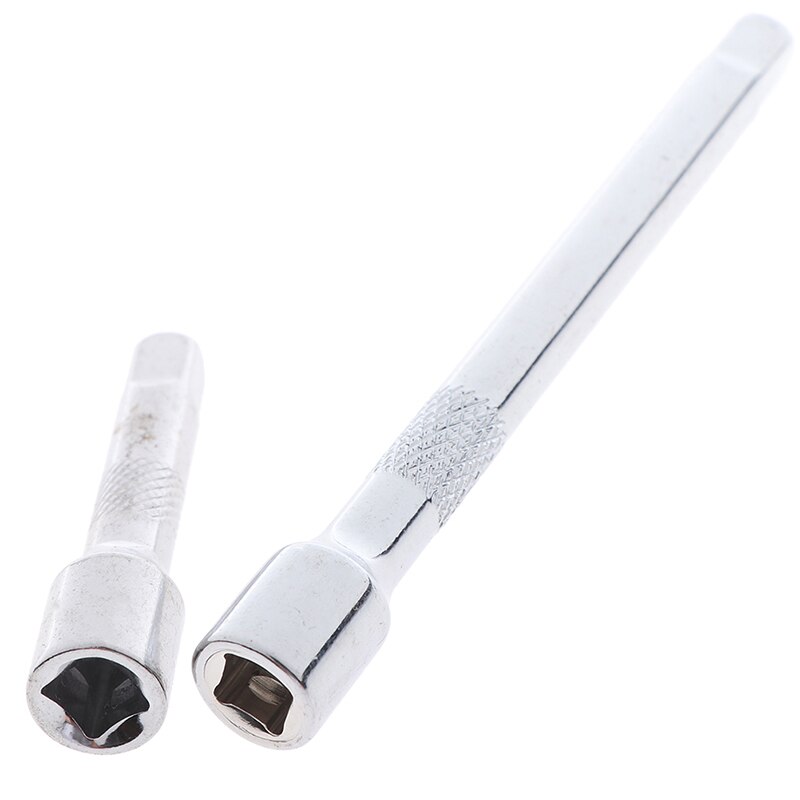50/100mm Long Ratchet Wrench Extension Bar 1/4 Drive Ratchet Socket Extender Socket Tool
