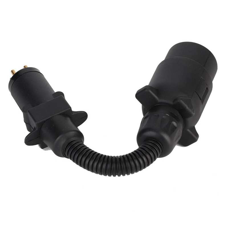 Plate Alternator Truck Generator 7-Pin AU to EU Plug Car Trailer Plugs Socket Adapter Converter Caravan Towbar Towing
