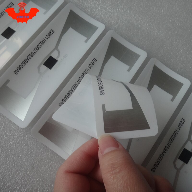 RFID tag UHF sticker vehicle windshield EPC 6C 915m860-960M waterproof sunscreen anti-tear adhesive passive printable RFID label