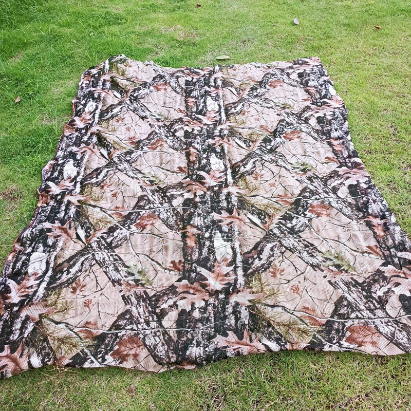 CamSolomon-Couverture d'auvent de chasse en filet, tissu en maille, ombrage, extérieur, cour, jardin, décoration, tir de canard, camping, randonnée: 3*3 M / WHITE