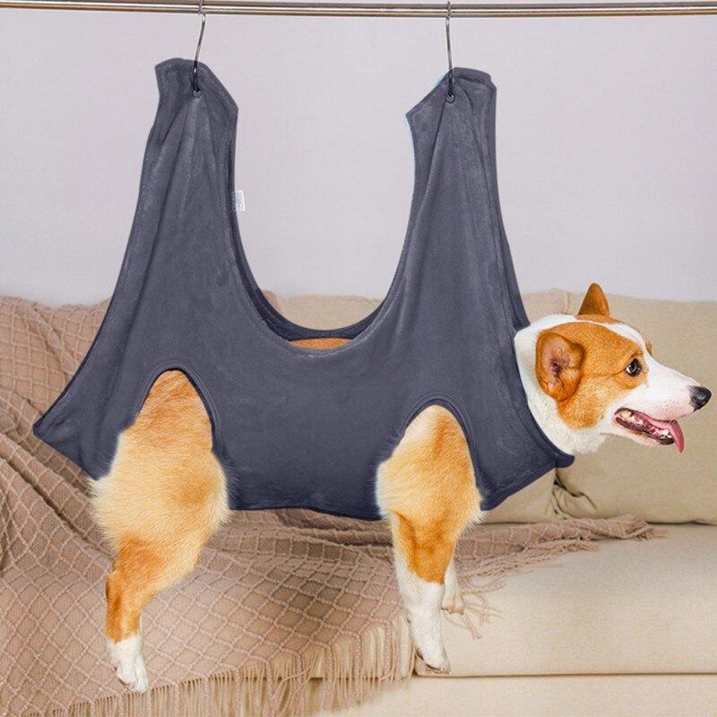 Dog Hammock Helper Dog Cat Grooming And Nail Trimming Pet Grooming Hammock Restraint Bag For Dogs Bathing Trimming Nail