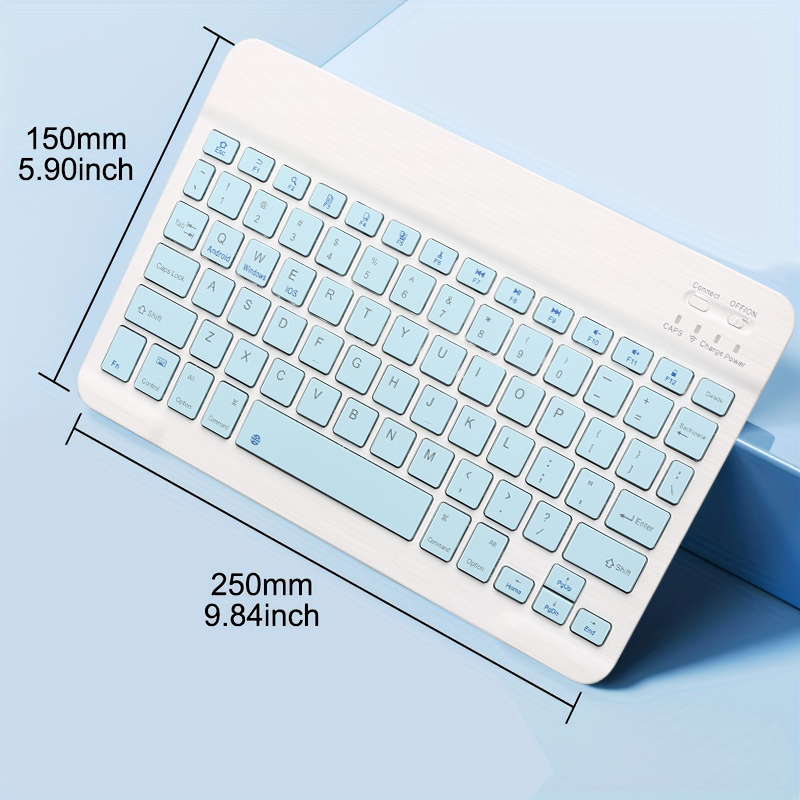 Bluetooth-kompatibel Tastatur und Maus Für iPad Xiaomi Tablet Mini Drahtlose Wiederaufladbare Tastatur Für Android IOS Windows