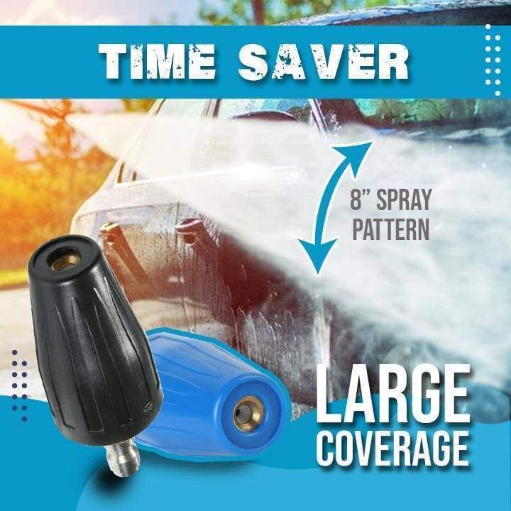 4.0 GPM 3600PSI Turbo Rotating Spray Nozzle 360 degrre Rotating Turbo ,for Pressure Washer with 1/4" Quick Connect Plug