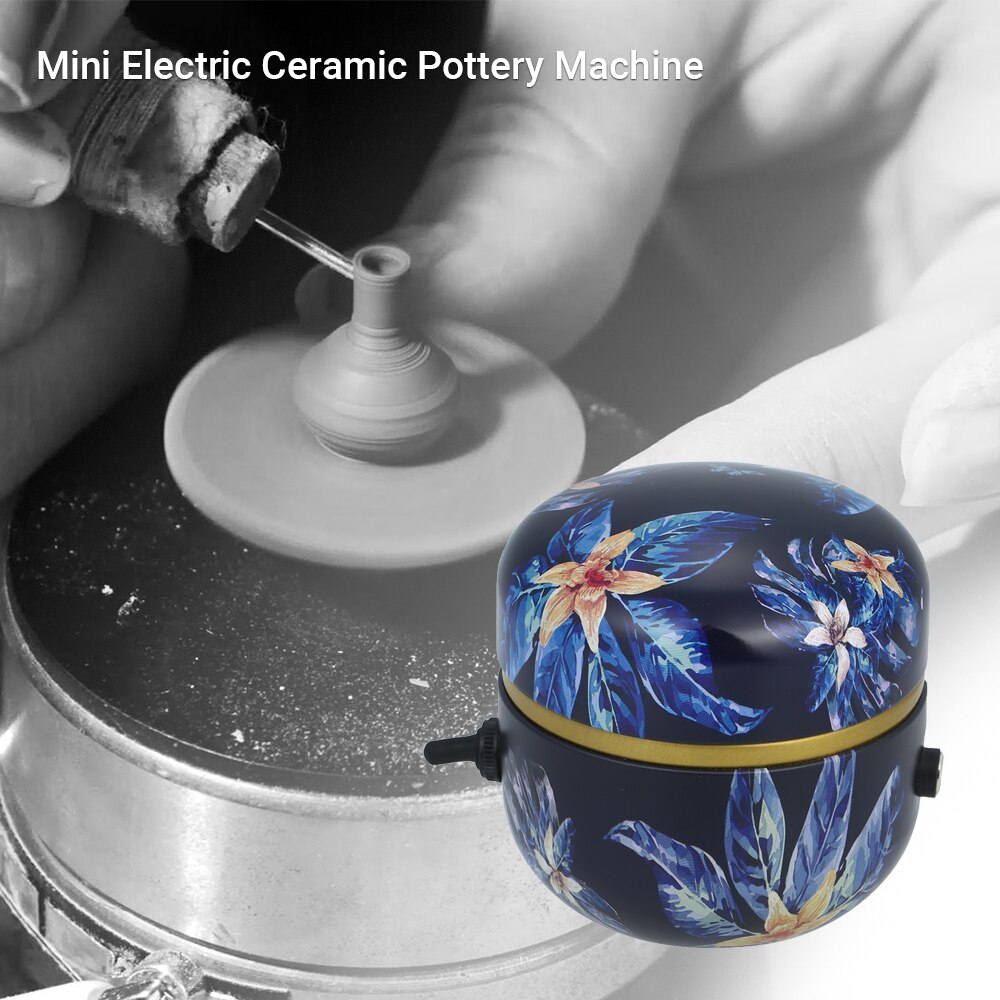 Keramisk maskine elektrisk keramik elektrisk keramikhjul keramisk keramik diy maskine til børn børn studerende trinløs hastighed