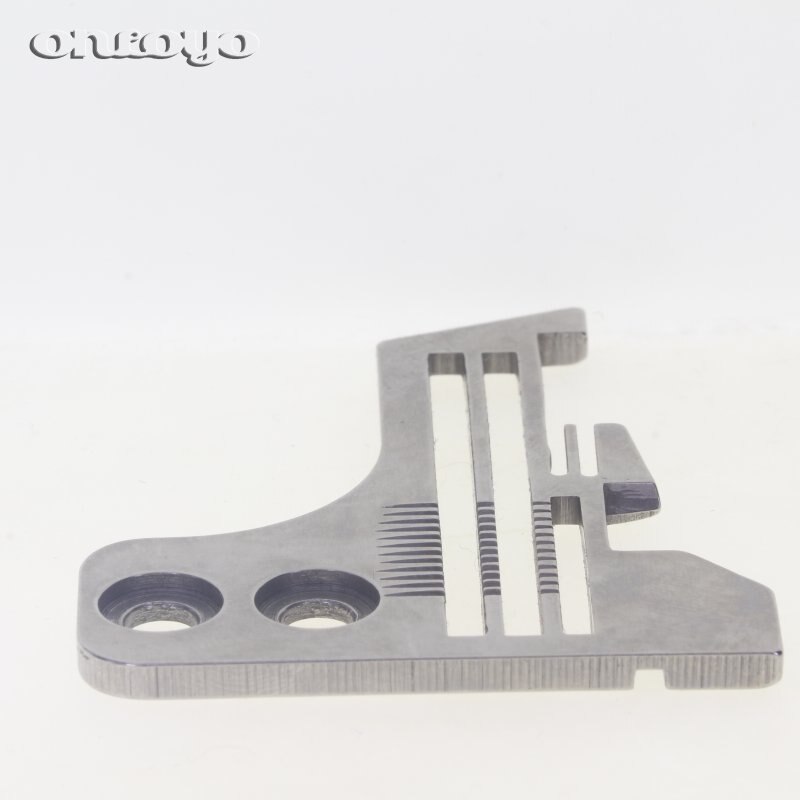 Industrial Sewing Machine Spare Parts And Accessories Needle Plate 202554E For Pegasus M752/M800 Four Thread Machine 202554E0001