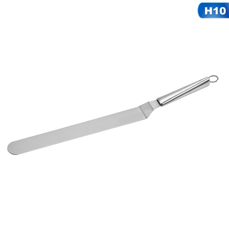 Stainless Steel Baking and Pastry Tools Portable Cream Spatula Cake Butter Kitchen Gadget Cake Decorating Tool: KN9609H10