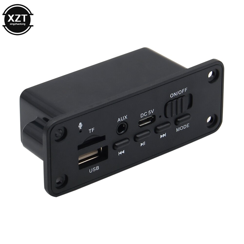 5V Bluetooth MP3/WMA/WAV Decoder Board Audio Modul 2*3W Verstärker Wireless USB SD TF Radio AUX FM MP3 Player Für Auto Mithelfer