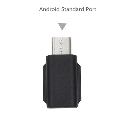 Handyadapter usb android micro typ-c port konvertierungskopf für dji osmo pocket kamera handheld gimabl: Grau