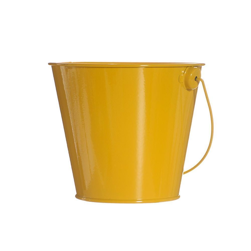 1pc mini plåthink färgglad plåt växt krukprydnader bröllopsgodis tillbehör små fat hantverk järn färg hem cre  h1 m 0